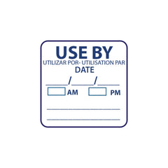 Use By Labels 25 x 25mm - 1000pcs