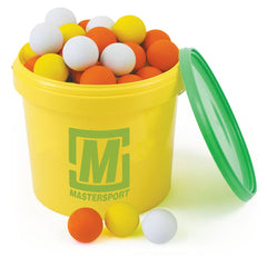 MASTERSPORT LACROSSE BALLS MIXED, BUCKET OF 48