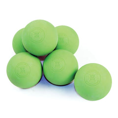 MASTERSPORT LACROSSE BALLS NEON GREEN, SET OF 6