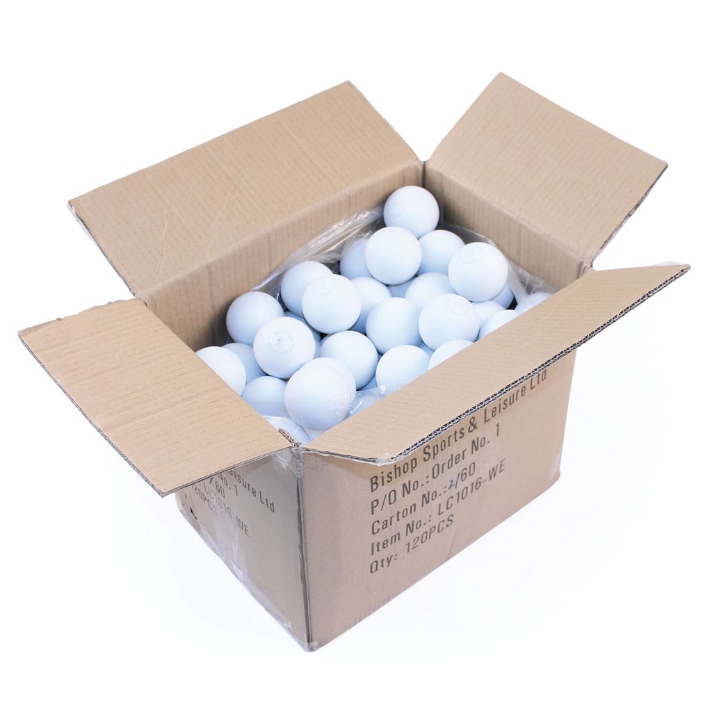 MASTERSPORT LACROSSE BALLS WHITE, SET OF 120