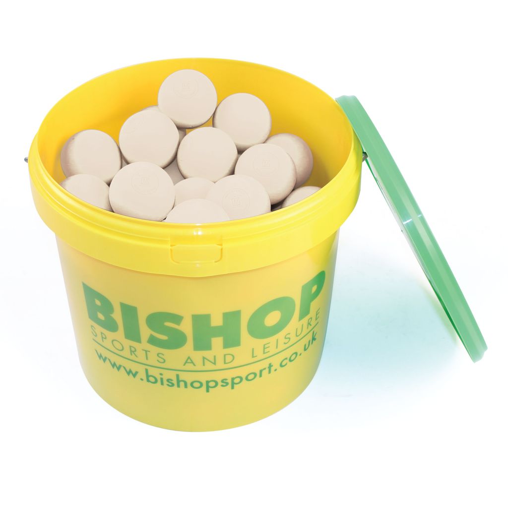 MASTERSPORT LACROSSE BALLS WHITE, BUCKET OF 48