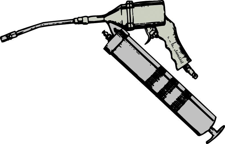 GREASE GUN GUARDIAN AIR POWERED