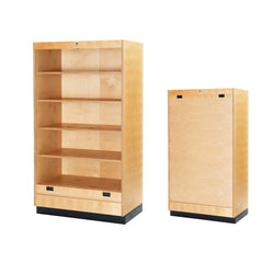 Lervard 900 Roller Shutter Cabinet with 4 Shelves