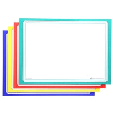 SCO MOUNTING FRAMES 4X ASSORTED COLOURS 100PCS -Min Qty 1