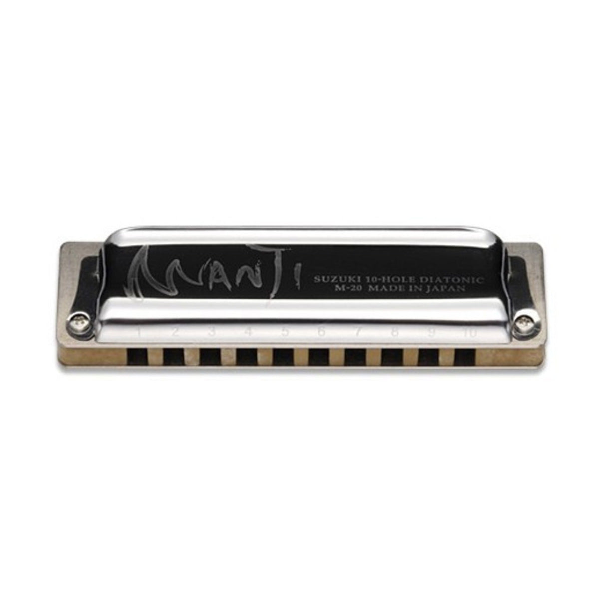 Suzuki Manji 10-hole major 7th harmonica – Bb