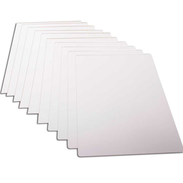 Double Sided Plastic Mirrors 150x100mm , pack of 10