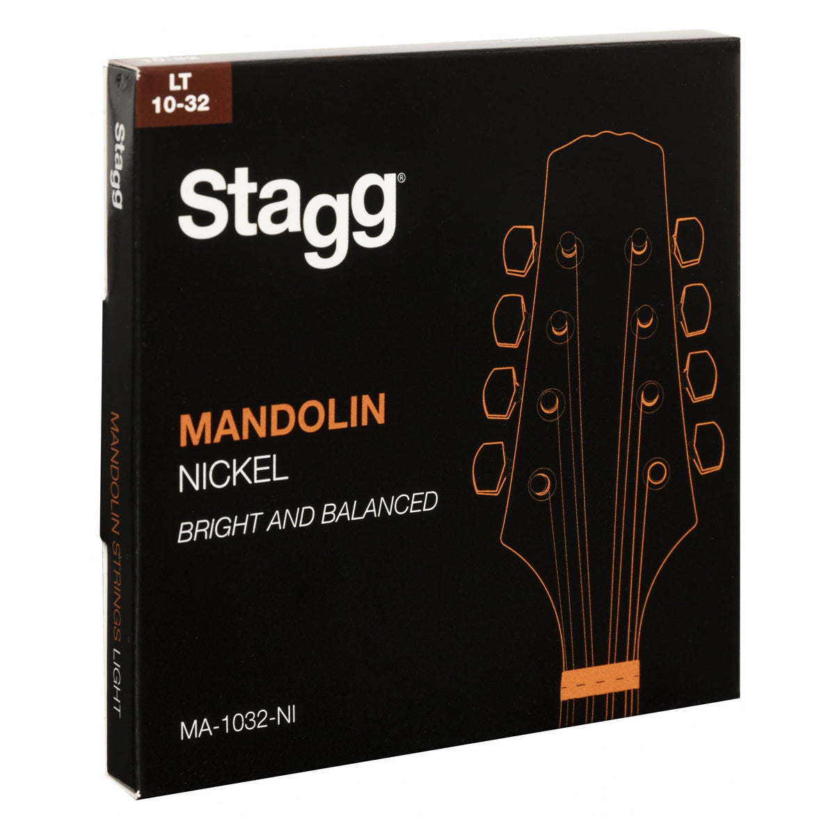 Stagg entry level mandolin string set - Nickel