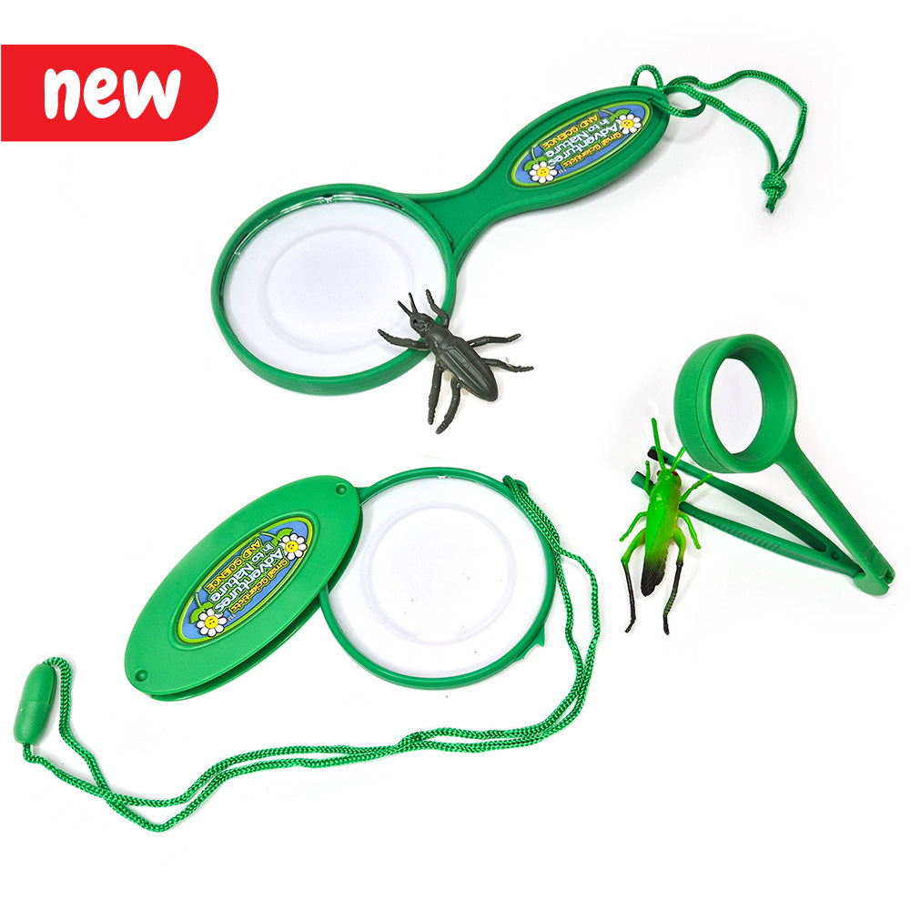 Magnifier Adventure Kit , set of 3