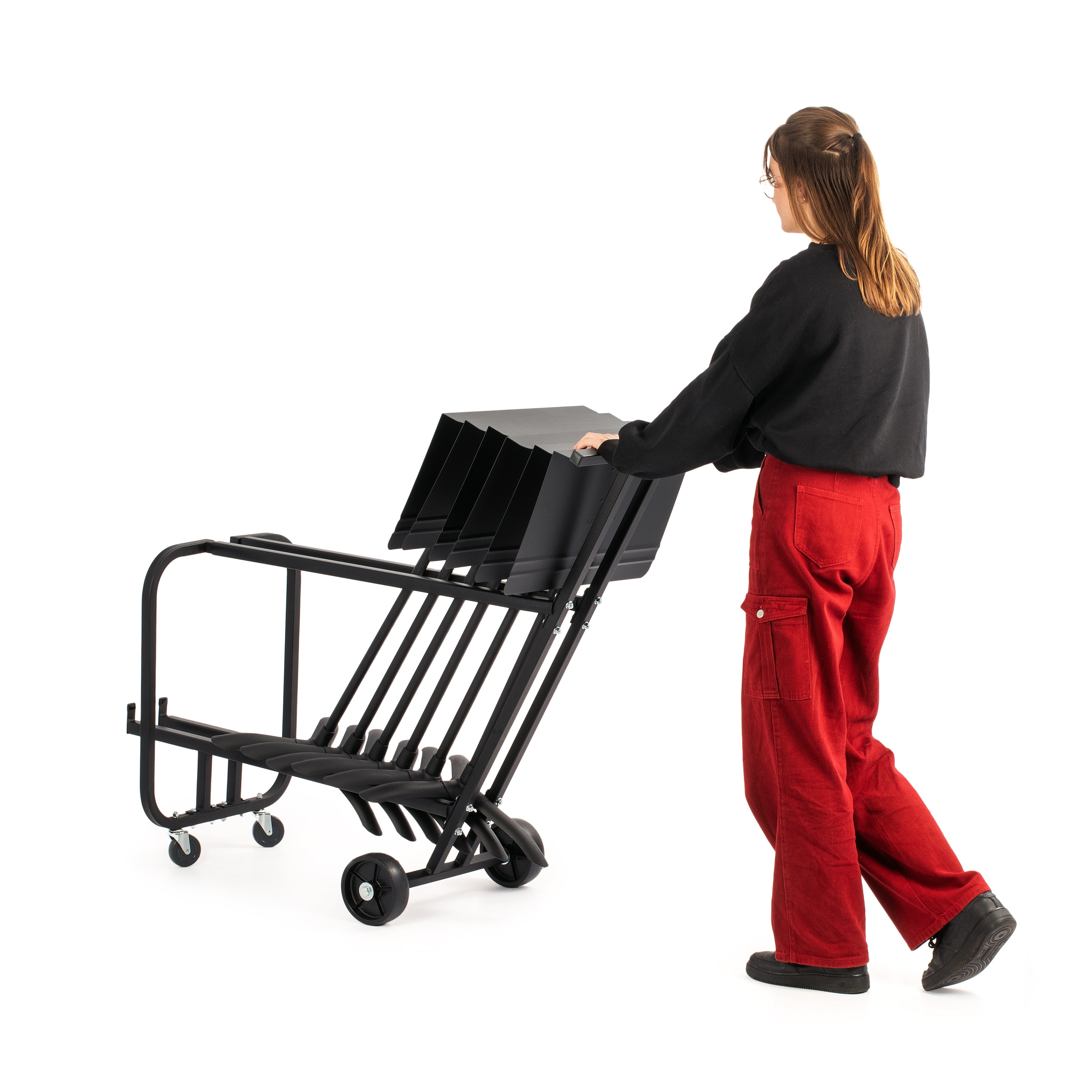 Manhasset Symphony music stand storage cart - for up to 13 stands