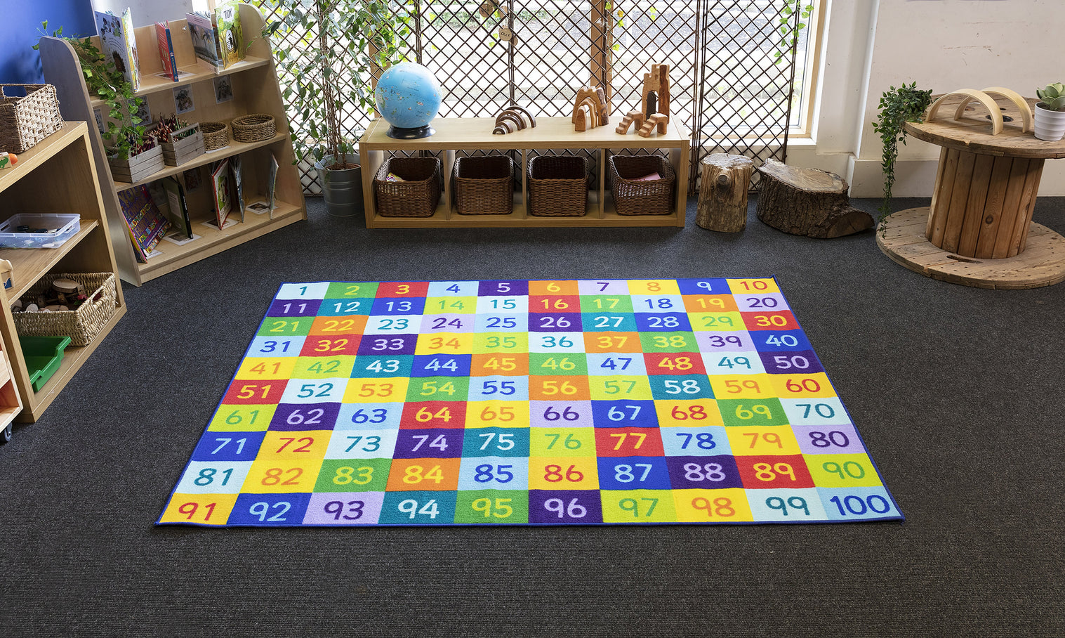 1-100 Numbers Carpet
