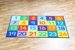 1-24 Numbers Carpet