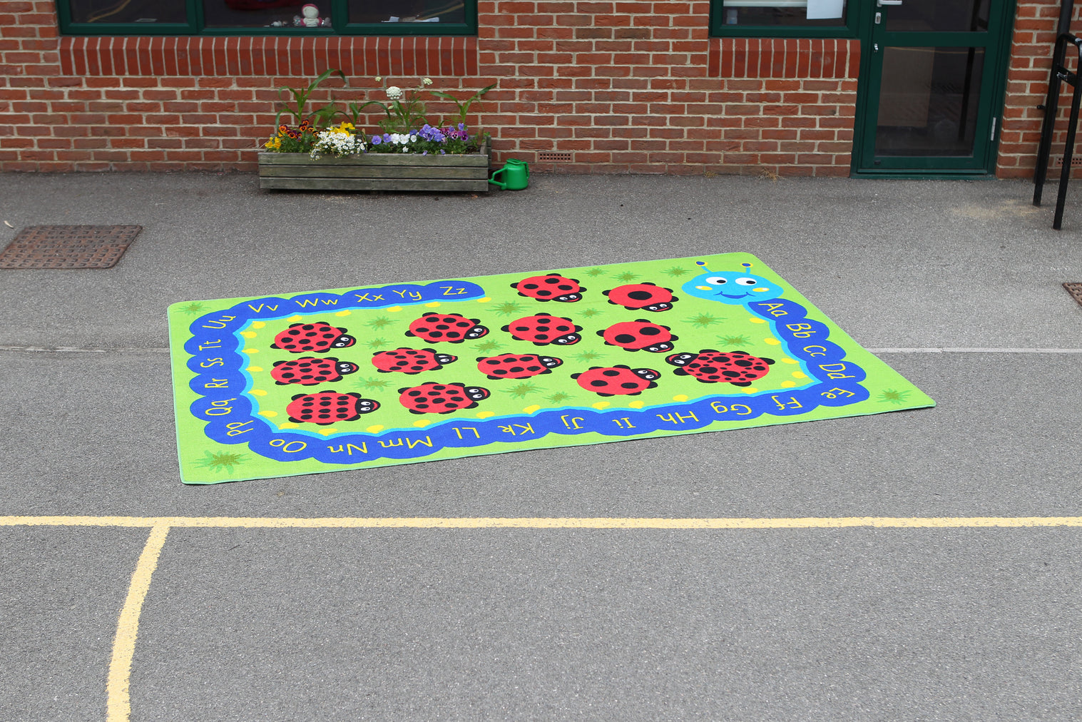 Back to Nature™ Chloe Caterpillar Numeracy & Literacy Outdoor Mat Outdoor Tuf-Loop™
