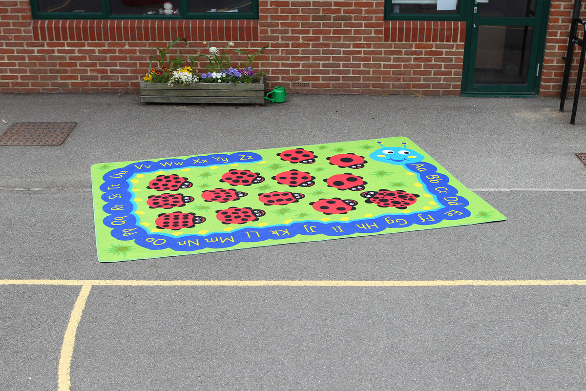 Back to Nature™ Chloe Caterpillar Numeracy & Literacy Outdoor Mat Outdoor Tuf-Loop™