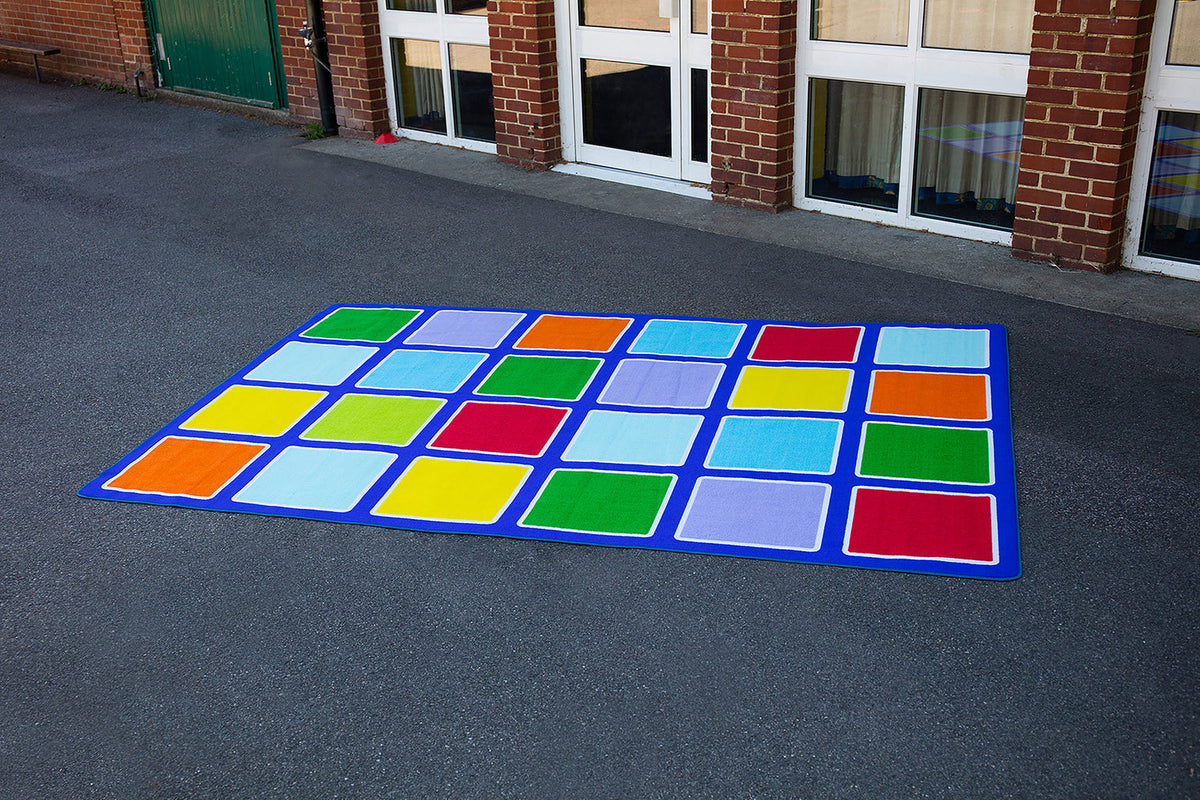 Rainbow™ Rectangle Outdoor Placement Mat