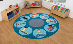 Yoga Position Carpet