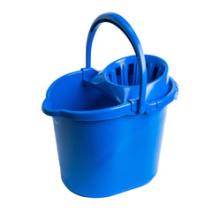 Mop Bucket & Wringer Blue - 15 Litre