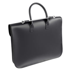 Oxford Traditional leather music case - Black