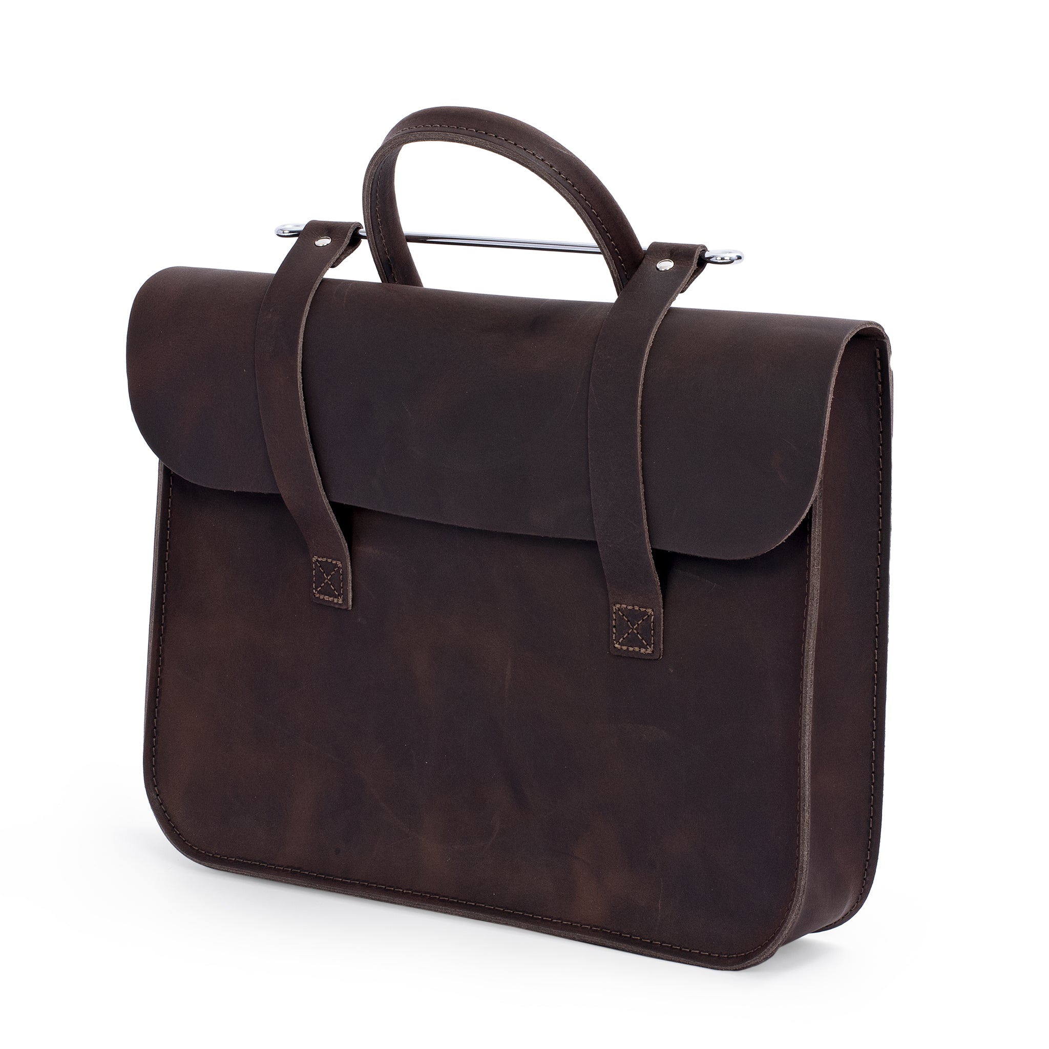 Oxford Traditional leather premium music case - Cacoa