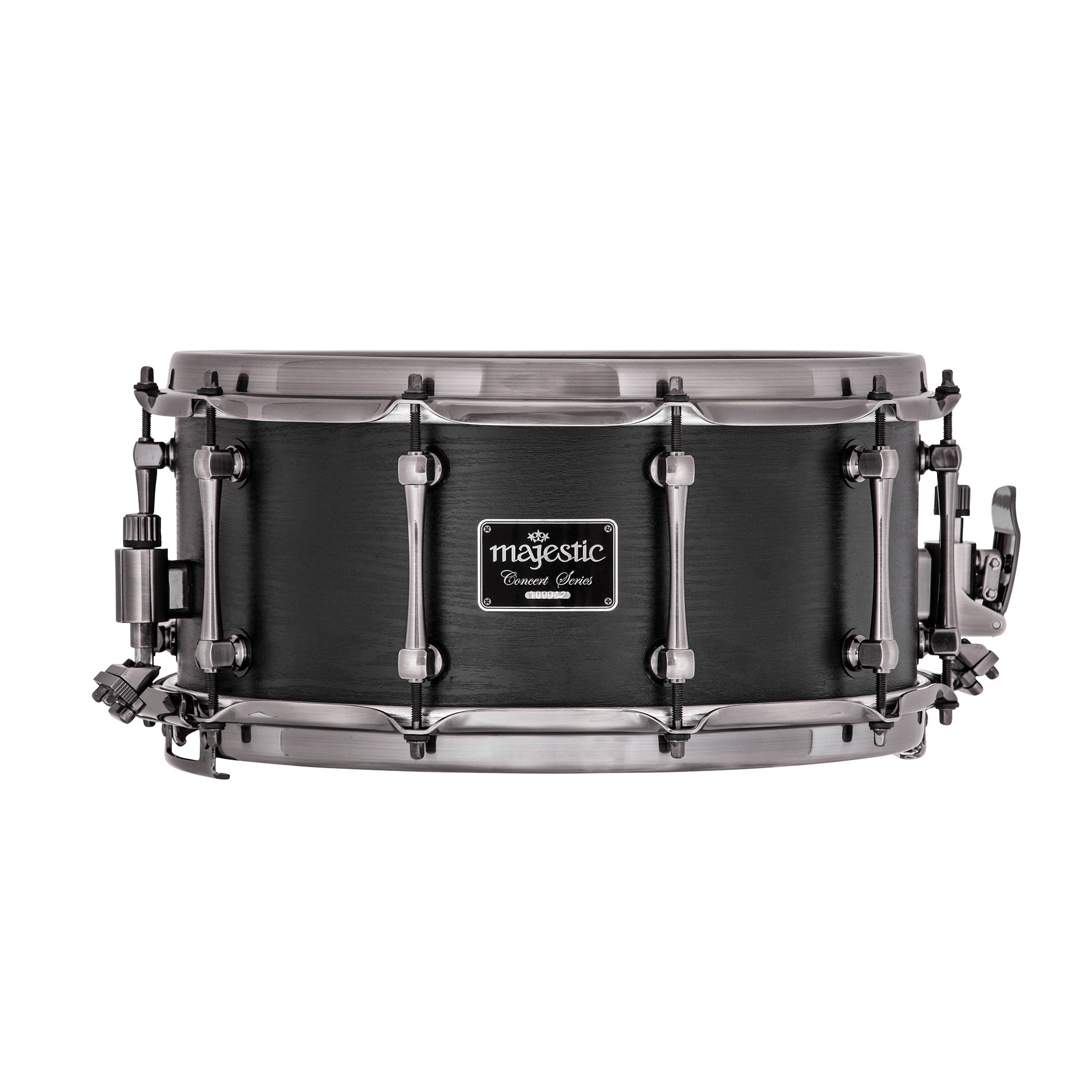 Majestic Concert Black maple concert snare drum - 14\"x6.5\"