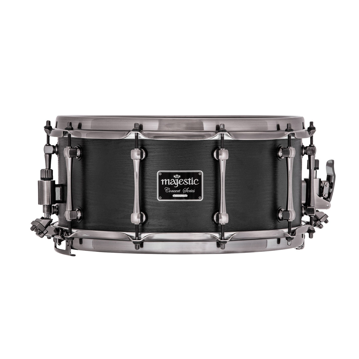 Majestic Concert Black maple concert snare drum - 14\"x6.5\"