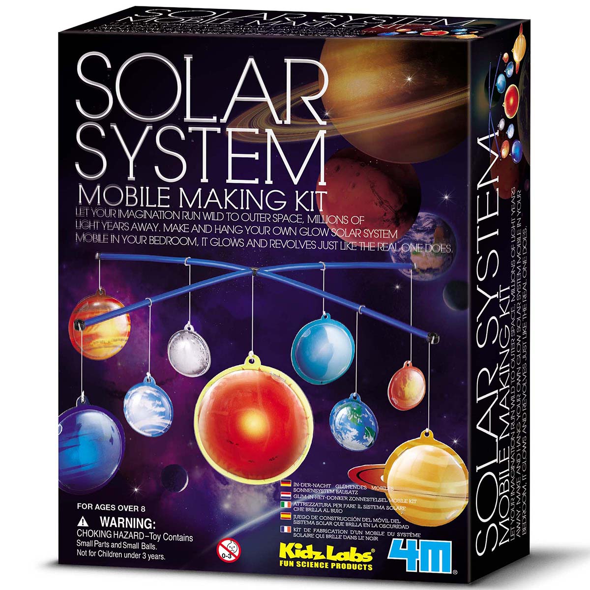 KidzLabs - Solar System Mobile Making Kit (5 Years +)