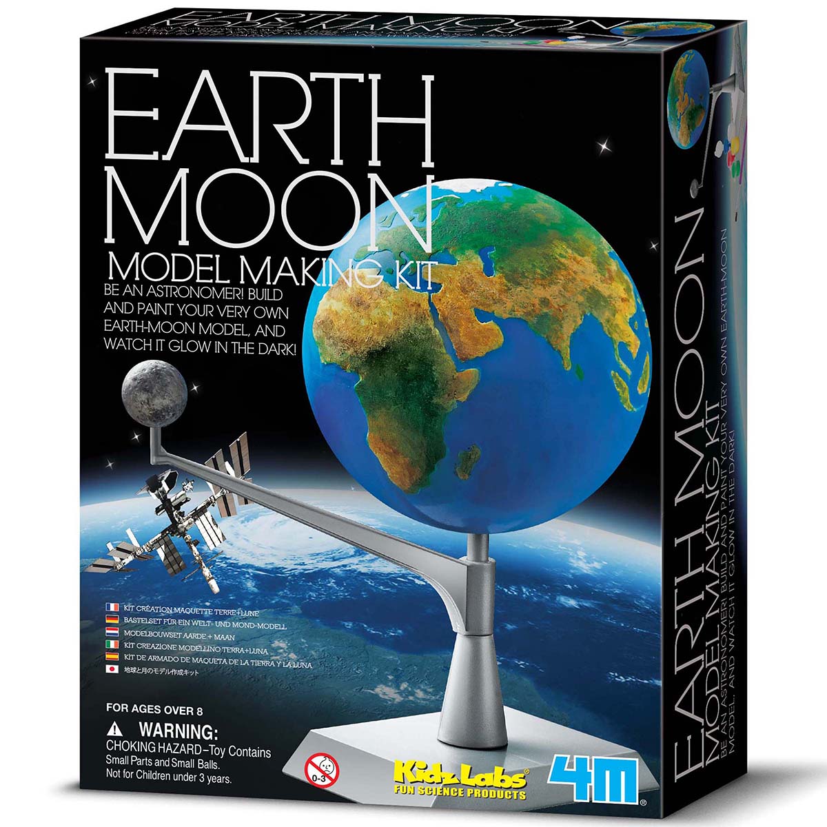 KidzLabs - Earth-Moon Model Making Kit (8 Years +)