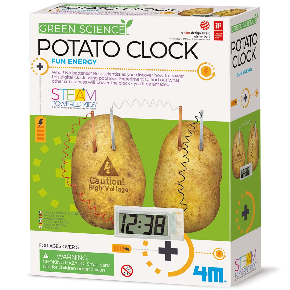 Green Science - Potato clock (5 Years +)