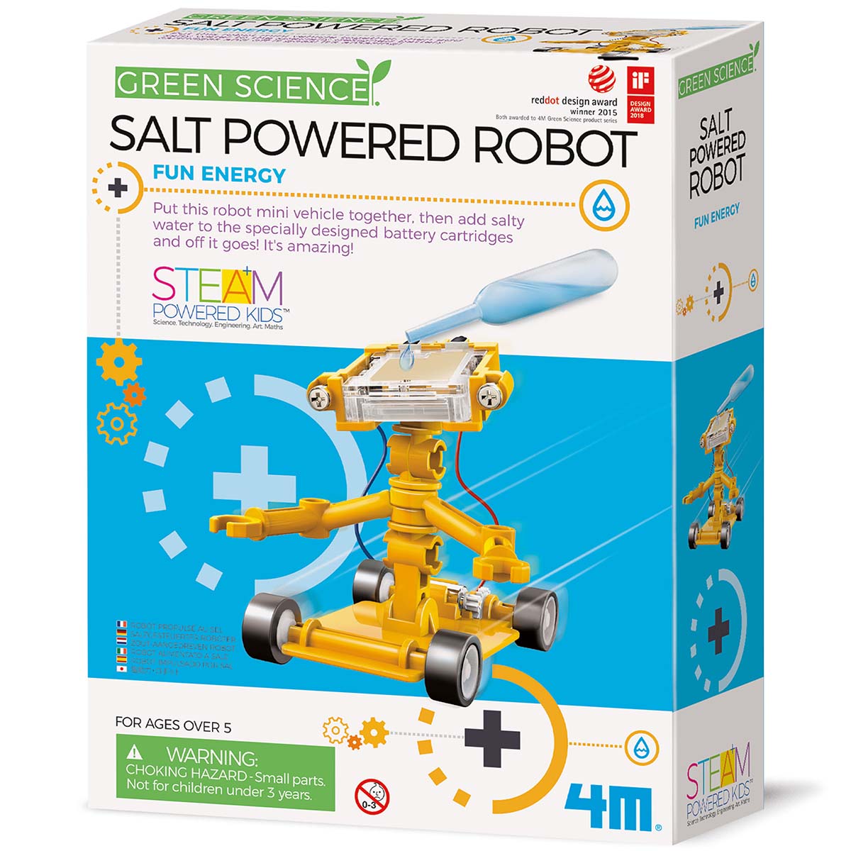 Green Science - Salt-Powered Robot (5 Years +)