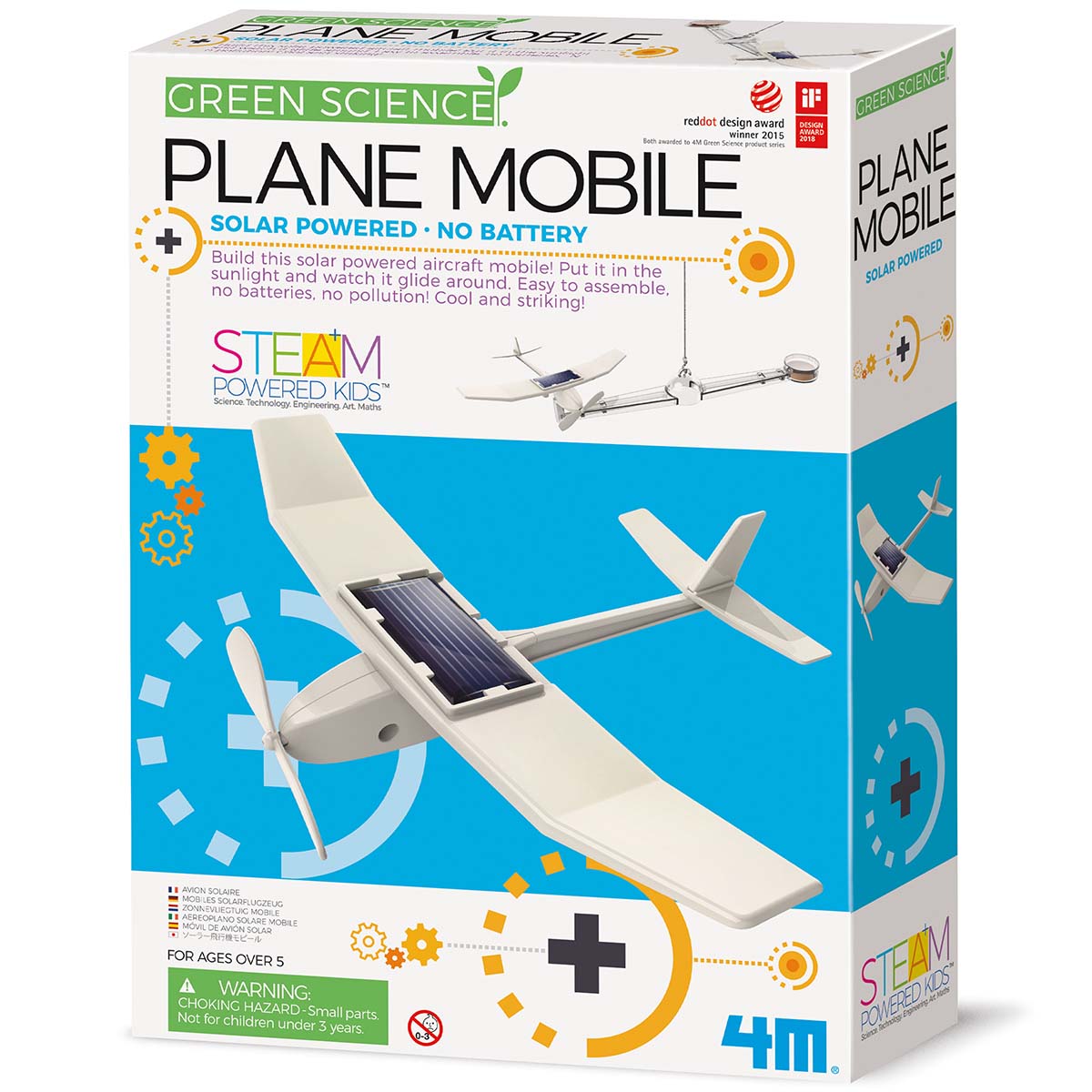 Green Science - Plane Mobile (5 Years +)