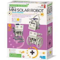 Green Science - 3-in-1 Mini Solar Robot (5 Years +)