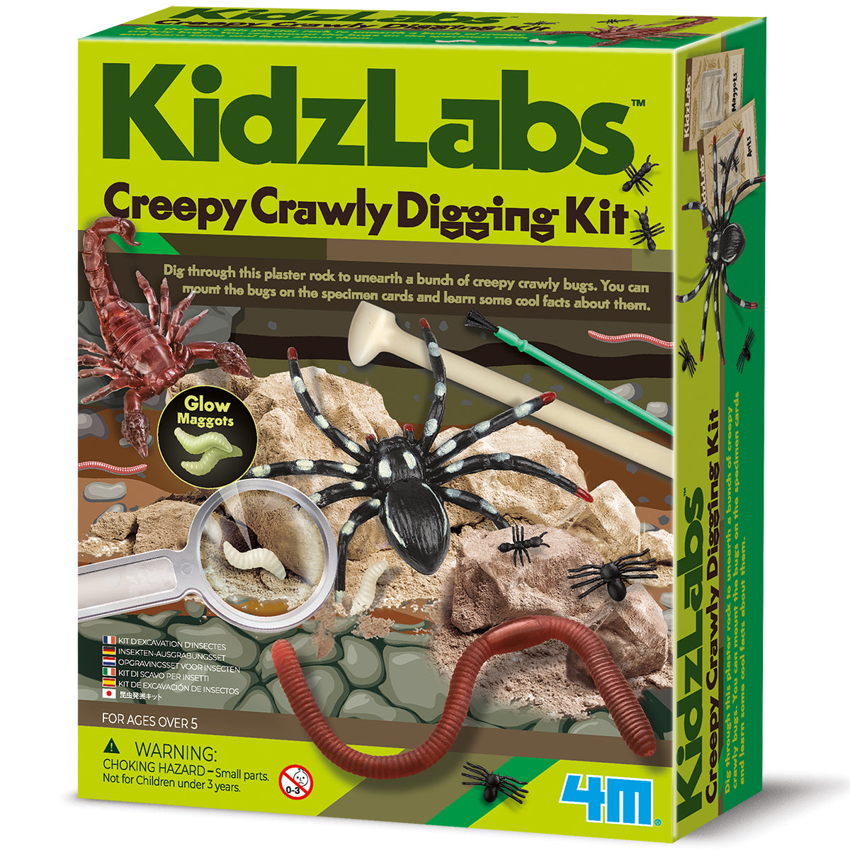 KidzLabs - Creepy Crawly Digging Kit (5 Years +)