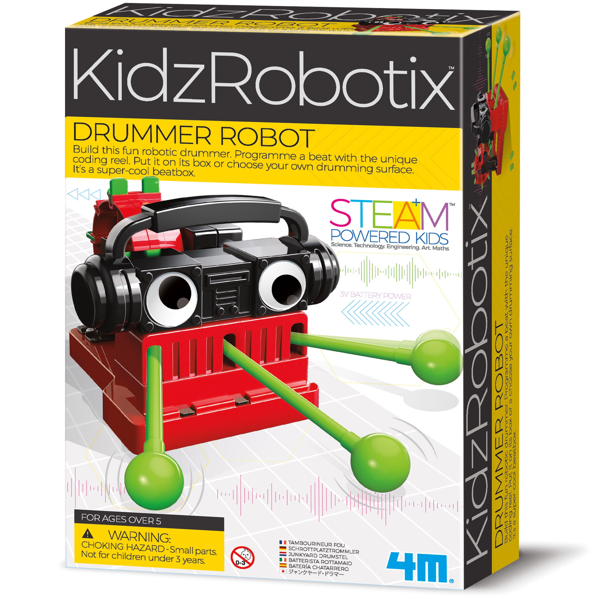 KidzRobotix - Drummer Robot (5 Years +)