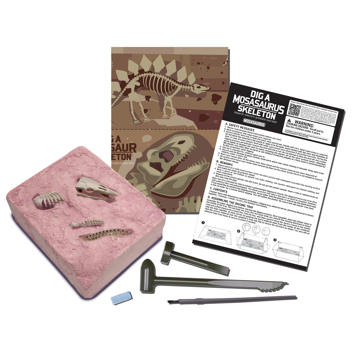 KidzLabs - Dig A Mosasaurus Skeleton (8 Years +)