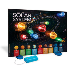 KidzLabs - 3D Solar System Light-Up Poster (5 Years +)