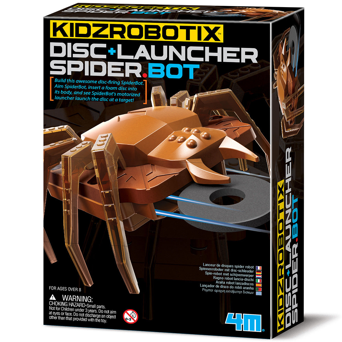 KidzRobotix - Disc Launcher SpiderBot (8 Years +)