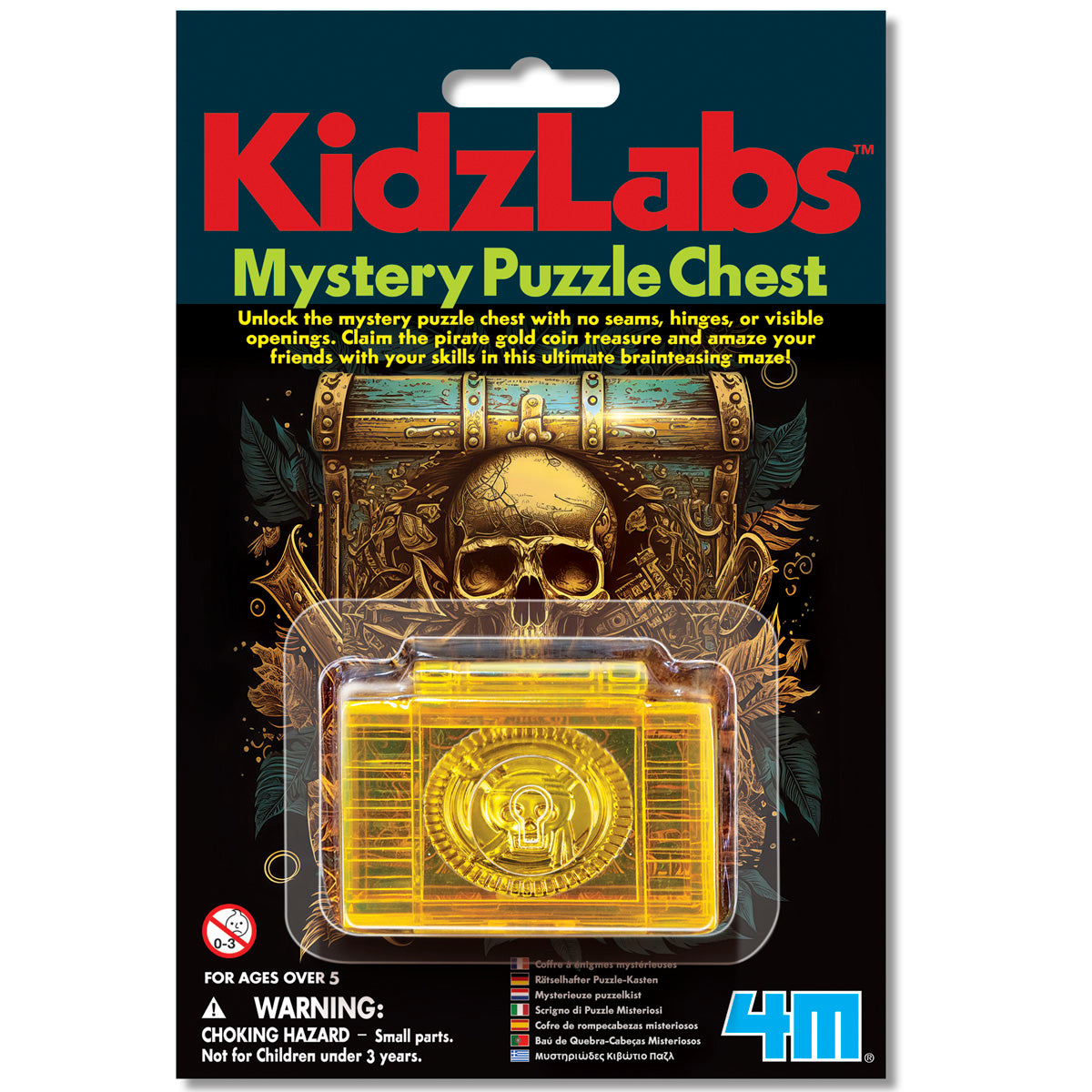 Kidzlabs - Mystery Puzzle Chest (5 Years +)