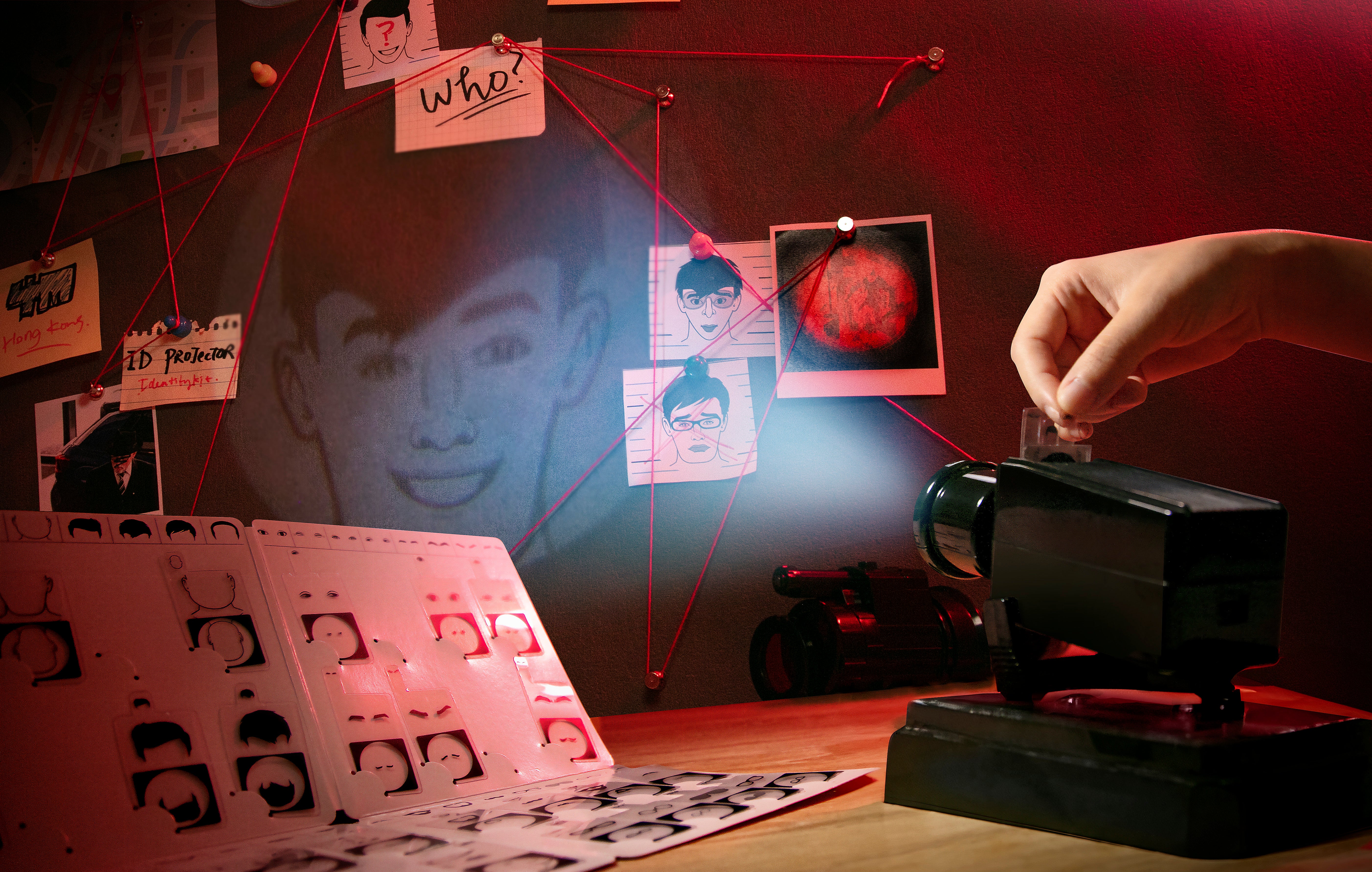 KidzLabs - Spy Science - Identikit Projector (5 Years +)