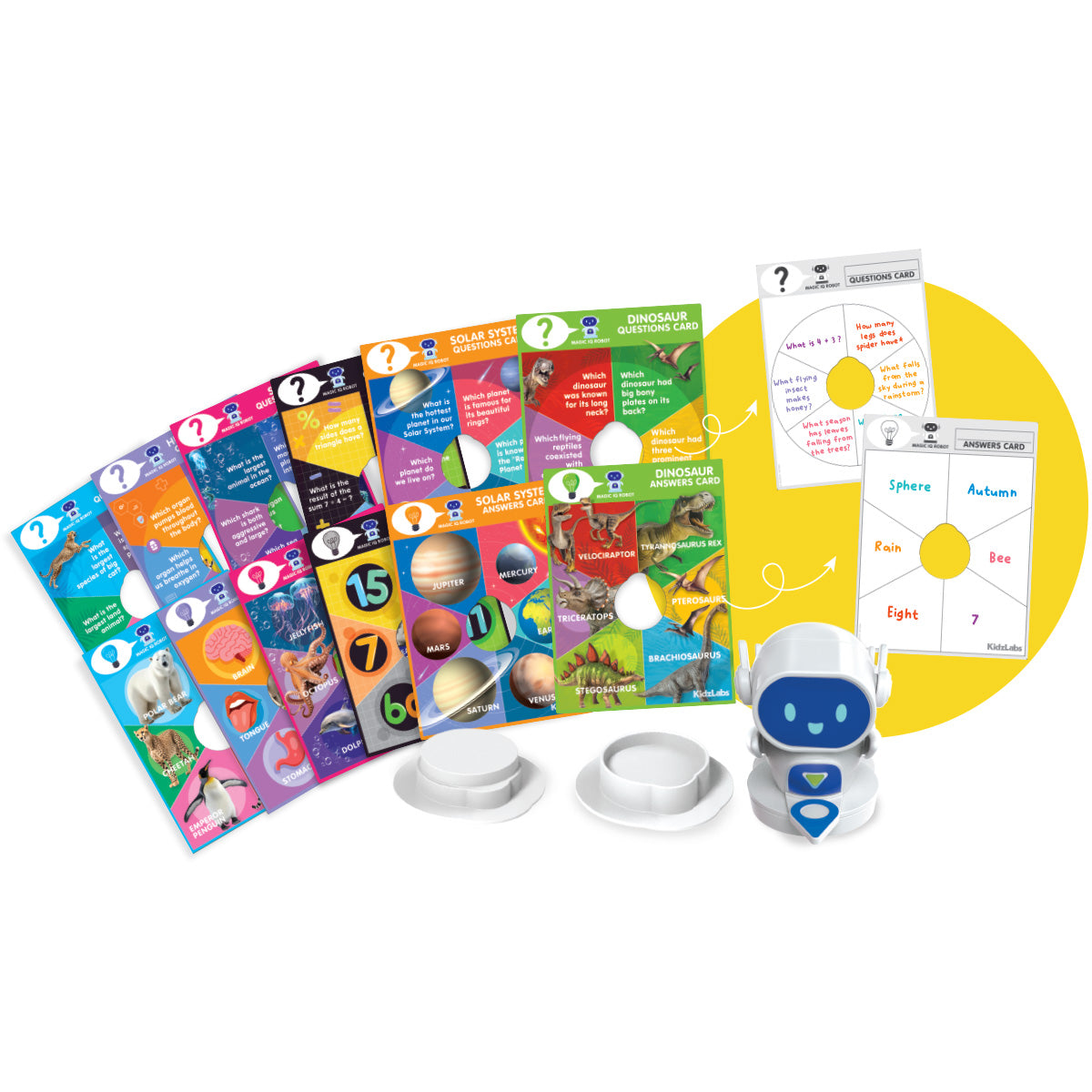 Kidzlabs - Magic IQ Robot - US (5 Years +)