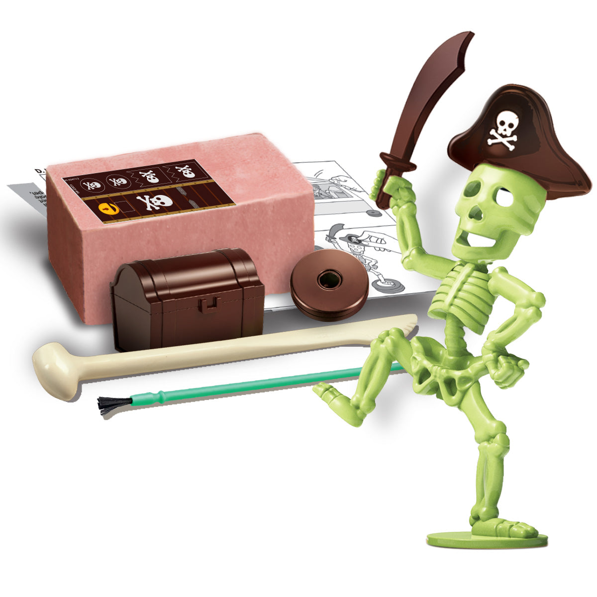 Kidzlabs - Dig a Glow Pirate (5 Years +)