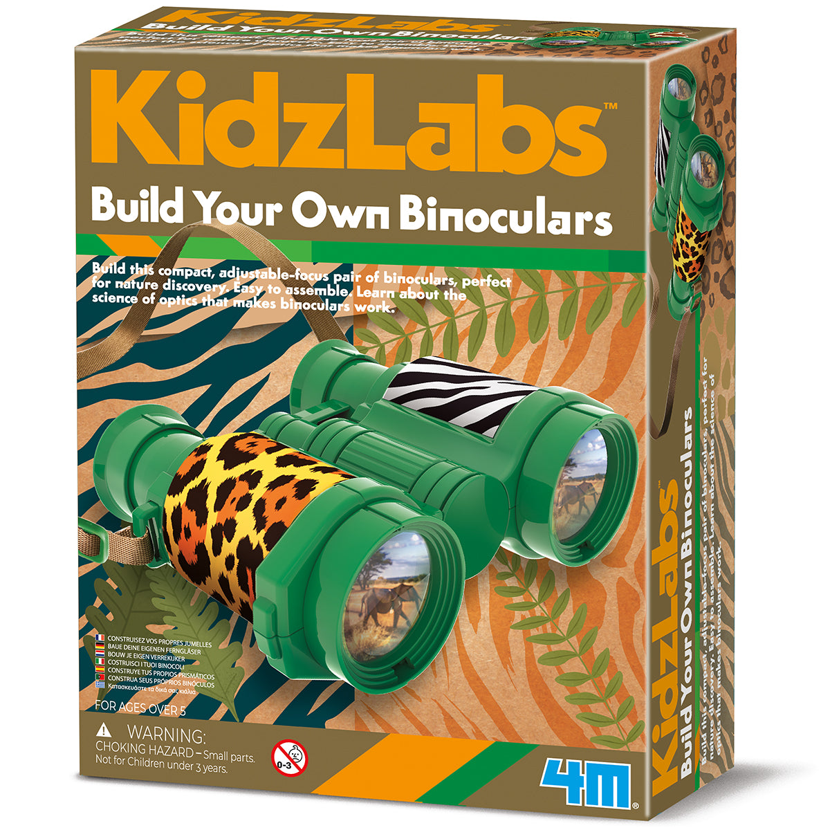 Kidzlabs - Build Your Own Binocular (5 Years +)