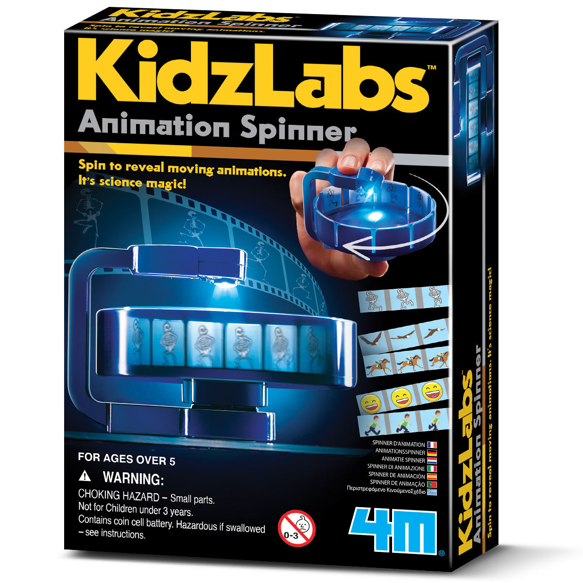 Kidzlabs - Animation Fidget Spinner (5 Years +)