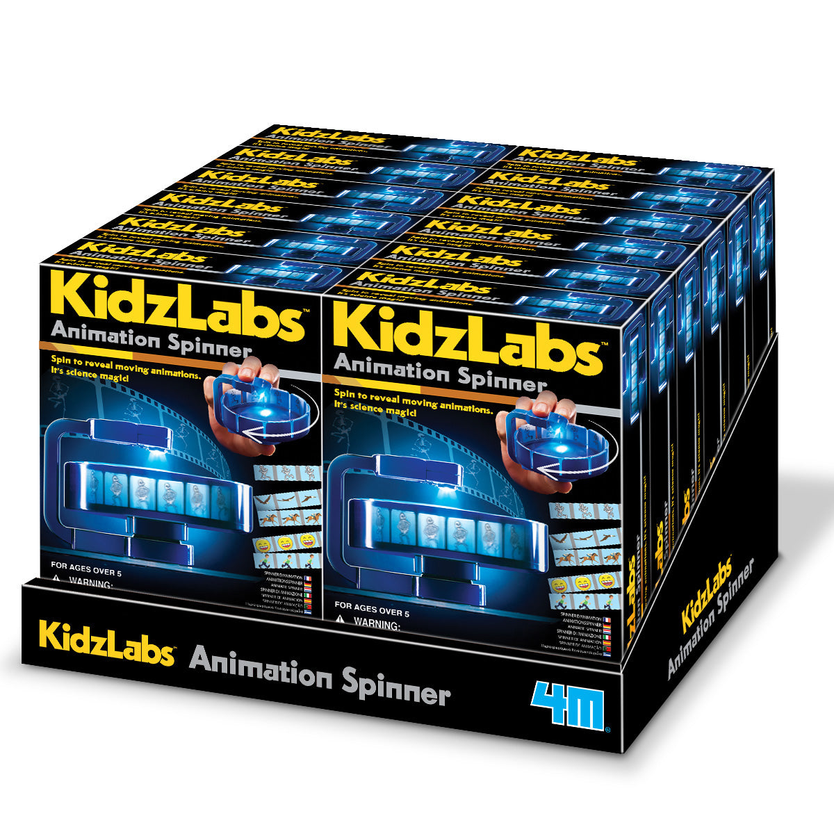 Kidzlabs - Animation Fidget Spinner (5 Years +)