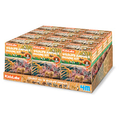 Kidzlabs - Wildlife Animal Digging Kit (5 Years +)