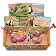 Kidzlabs - Wildlife Animal Digging Kit (5 Years +)