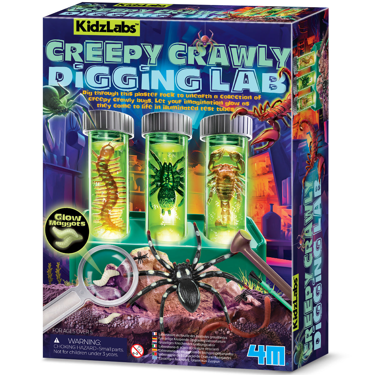 Kidzlabs - Creepy Crawly Digging Lab (5 Years +)