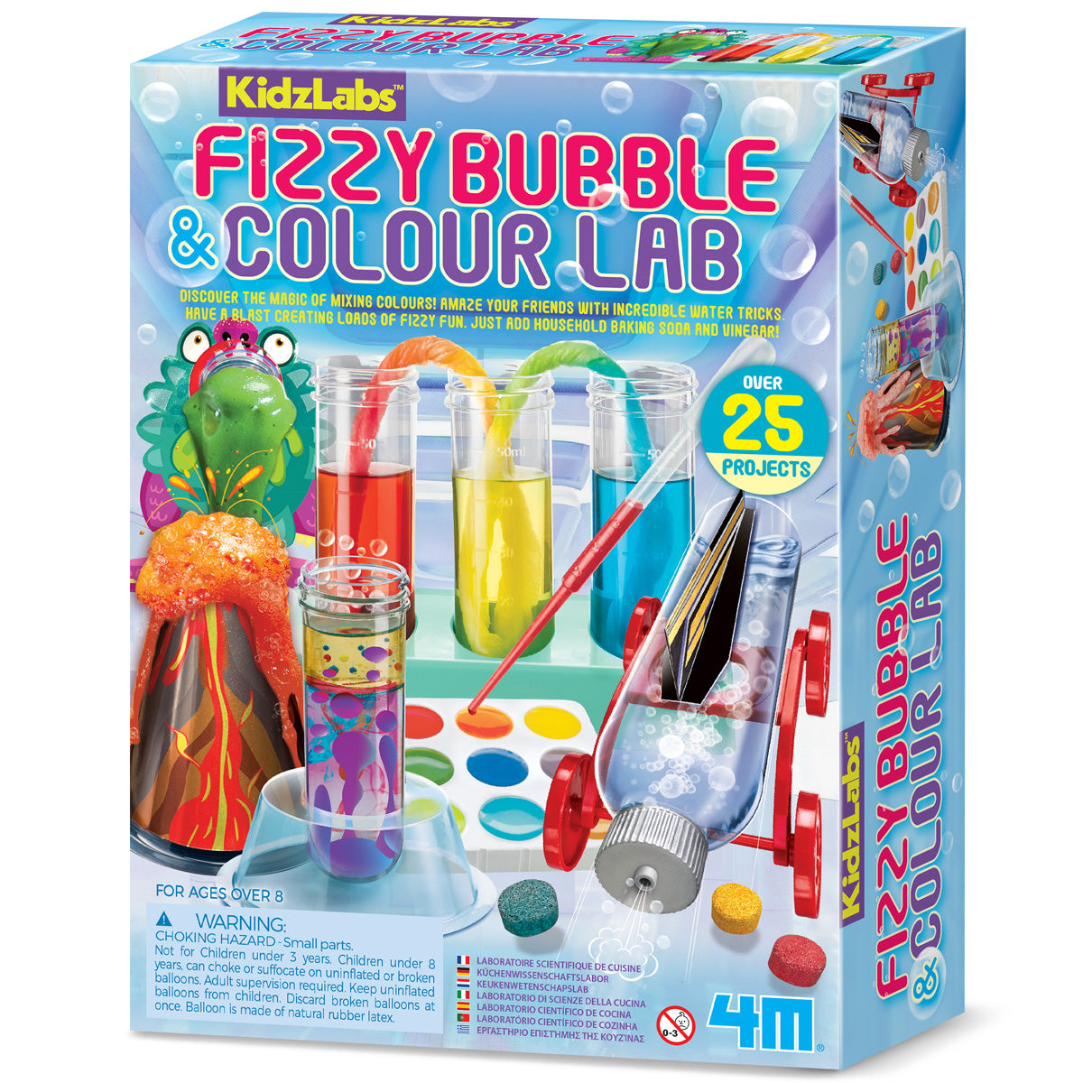 Kidzlabs - Fizzy Bubble & Colour Lab (8 Years +)