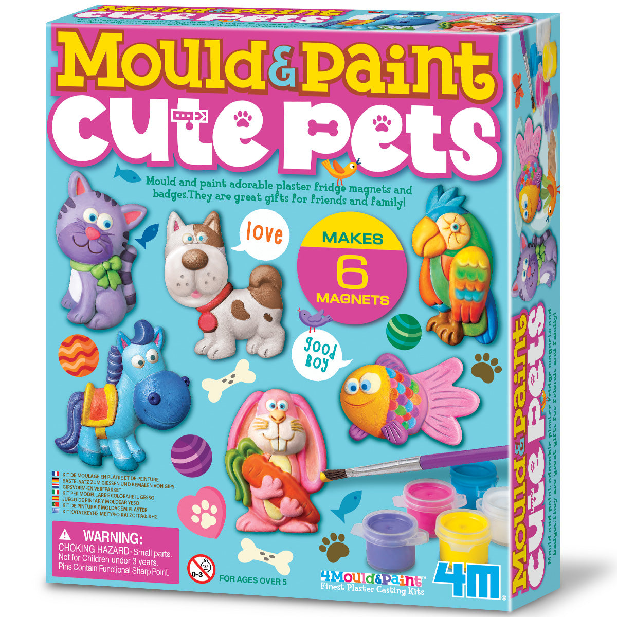 Mould & Paint - Cute Pets (5 Years +)