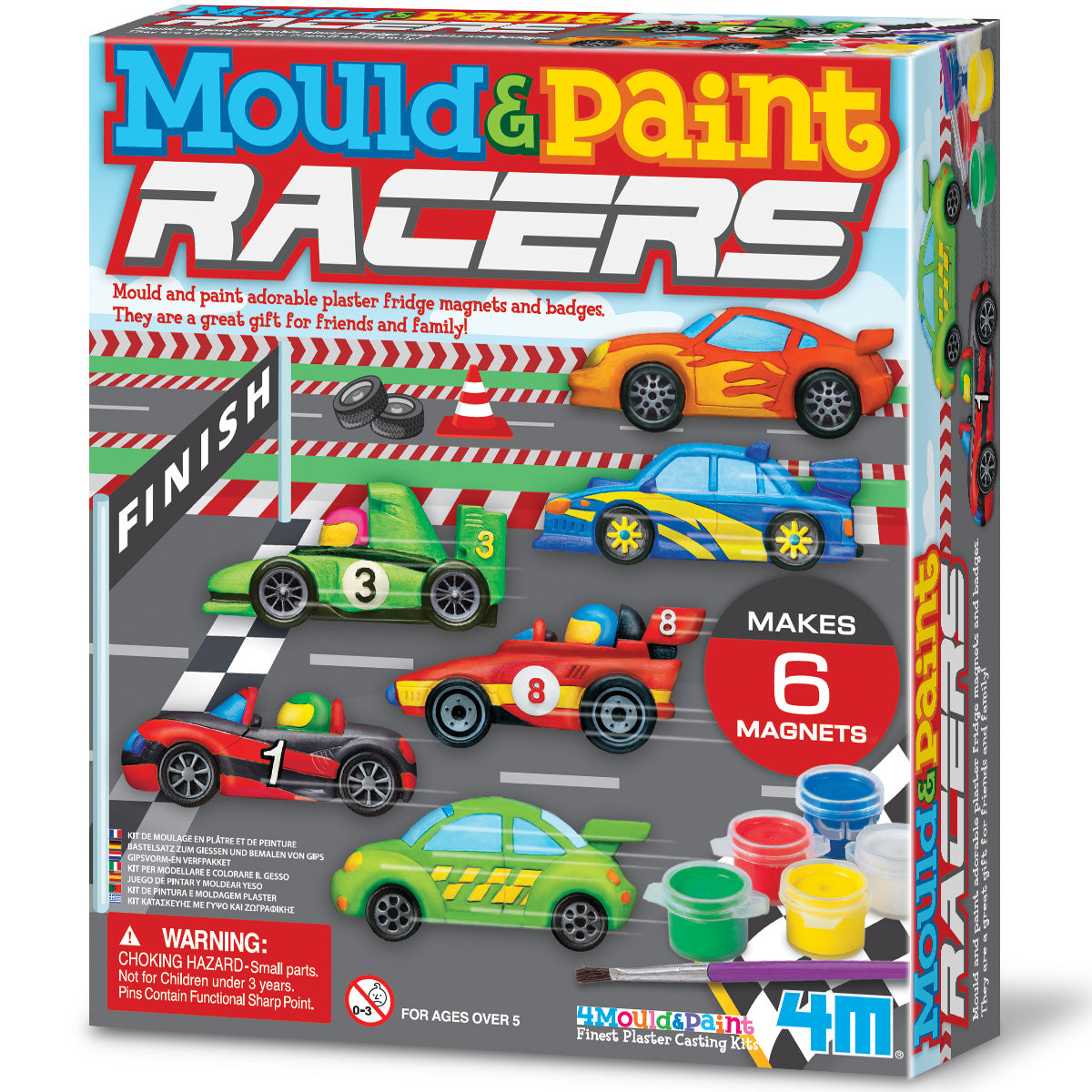 Mould & Paint - Racers (5 Years +)