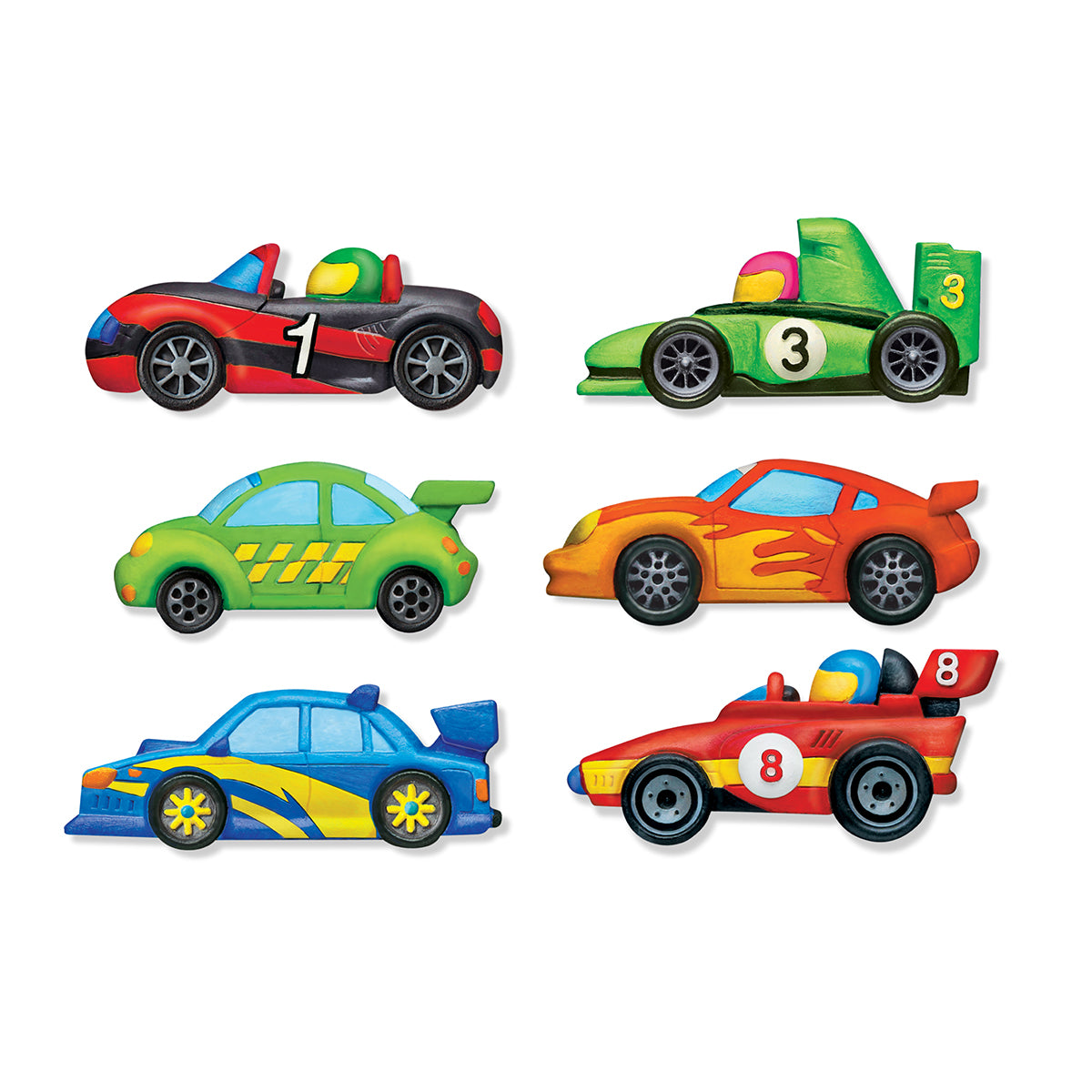 Mould & Paint - Racers (5 Years +)