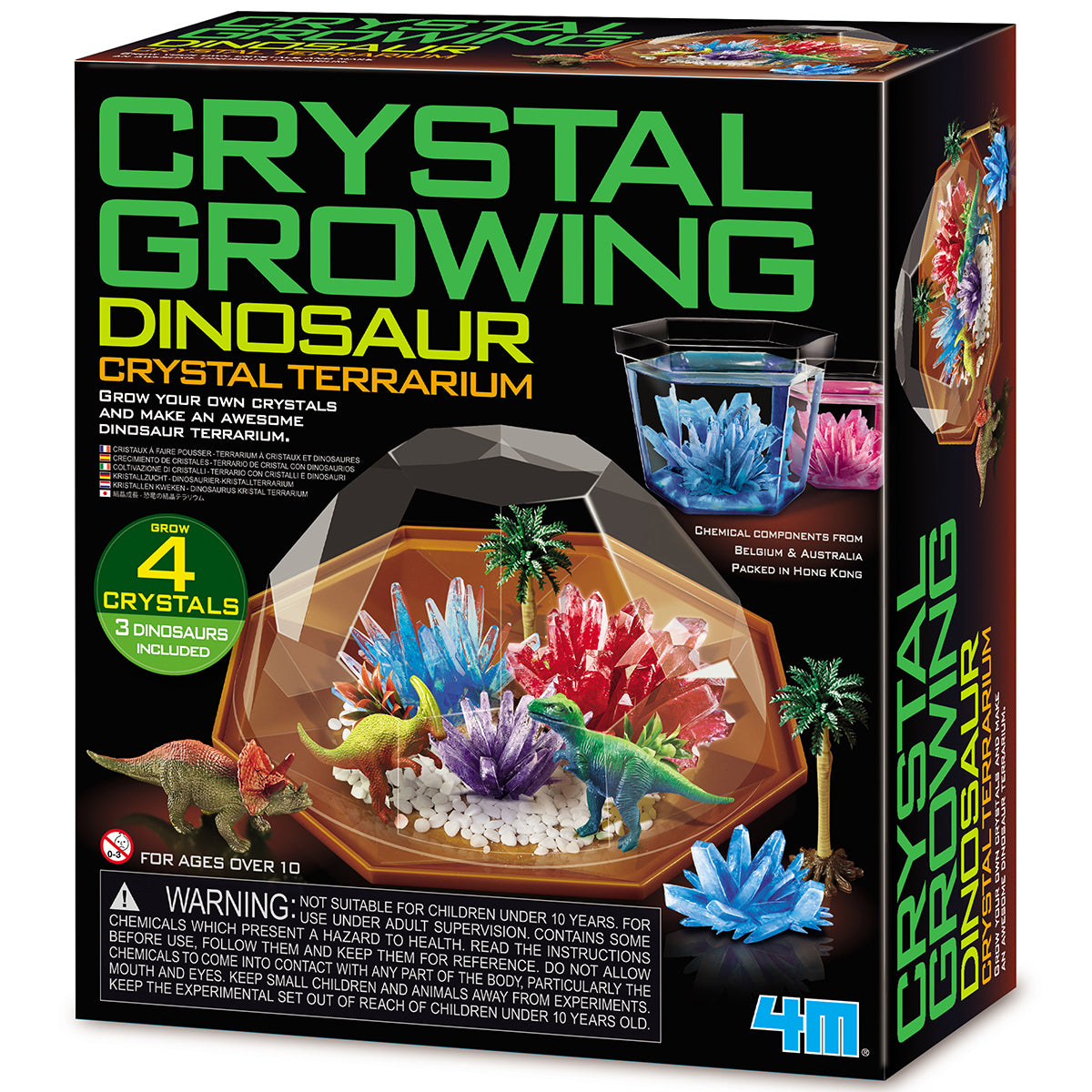 Crystal Growing - Dino Crystal Terrarium (10 Years +)
